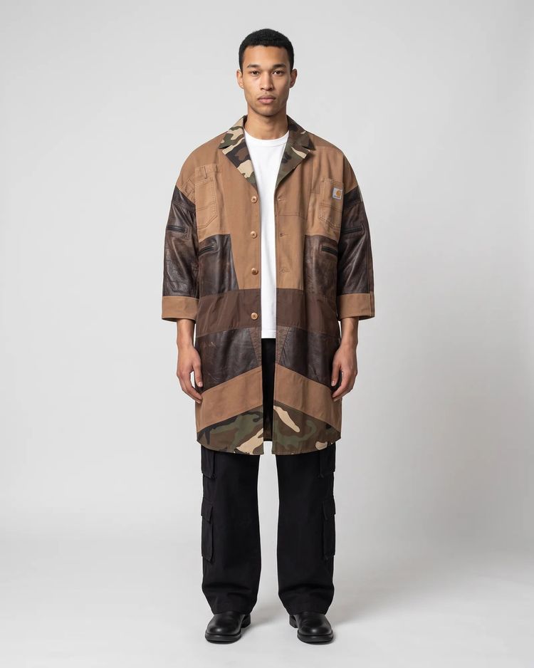 Trench Upcycling — Carhartt e Tessuti di Recupero image 1