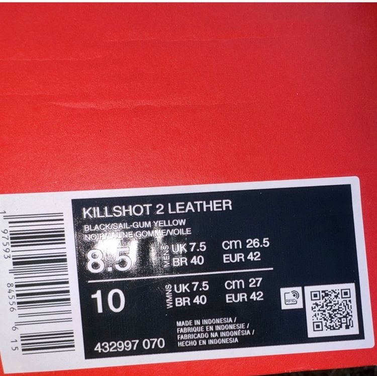 Nike Killshot 2 Leather Sneakers 7.5 imagen 6