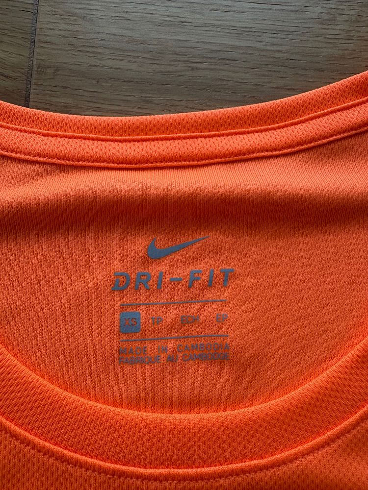 Nike Nike Dri-Fit Orange T-Shirt size XS product image