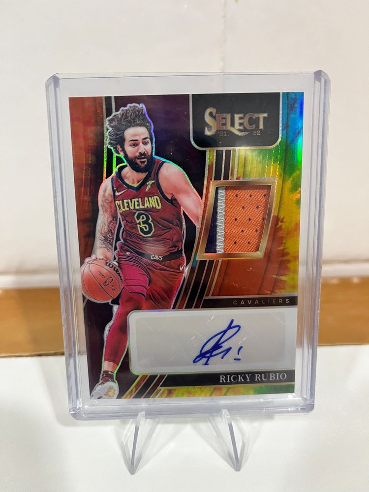 Select Basketball Trading Card With Autograph And Patch