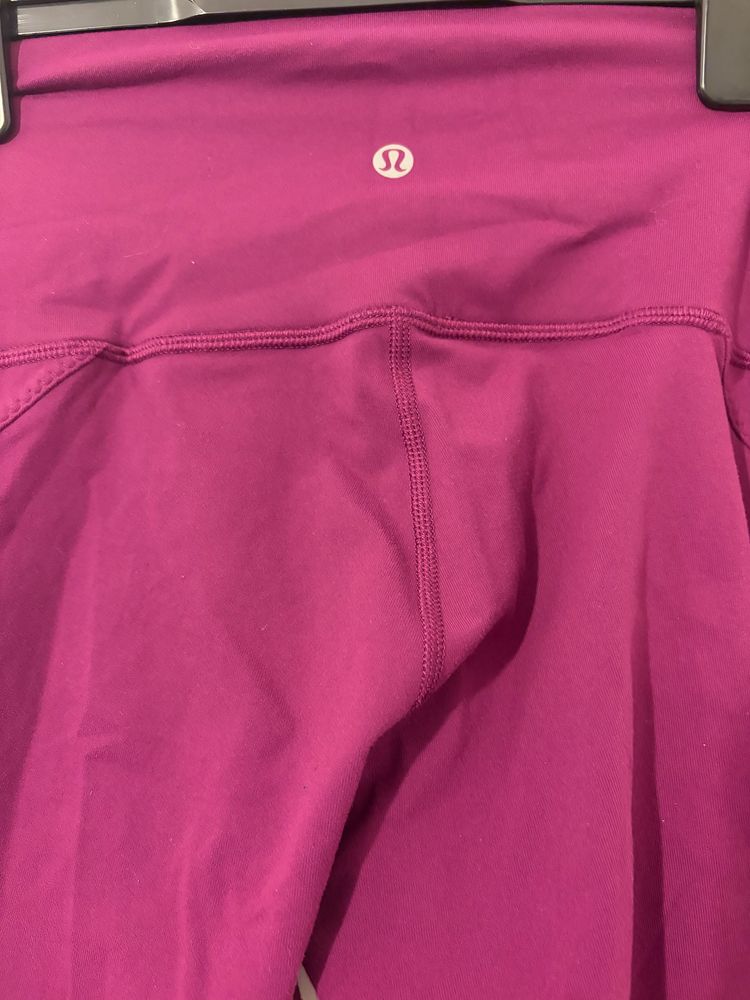 Immagine di Rare lattice Lululemon Purple Leggings UK 10 5