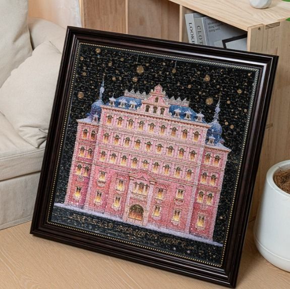 Puzzle Featuring A Pink Building 3