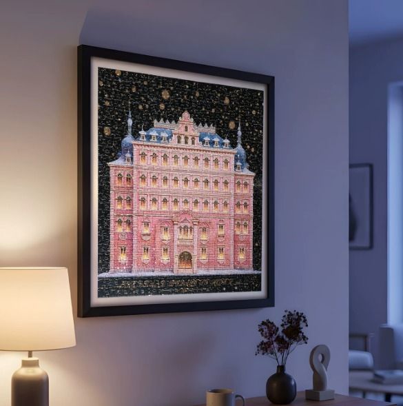 Puzzle Featuring A Pink Building 2