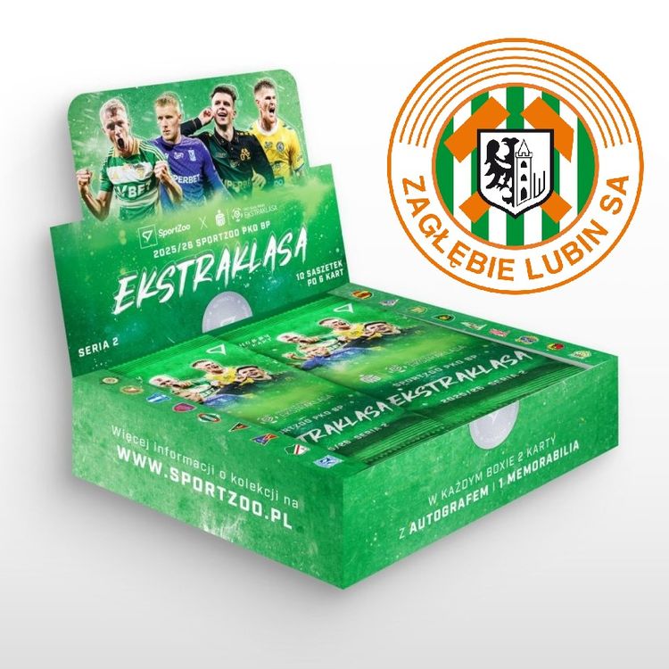 Other ZAGŁĘBIE LUBIN Sportzoo Ekstraklasa 2025/26 HOBBY BOX product image