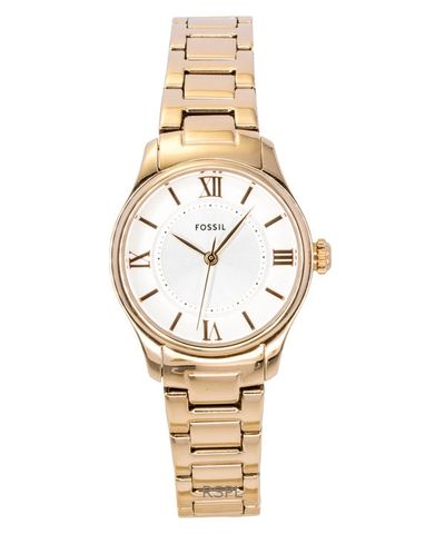 Fossil Gilmore Rose Gold Stainless Steel Silver Dial Quartz ES5420 Women's Watch