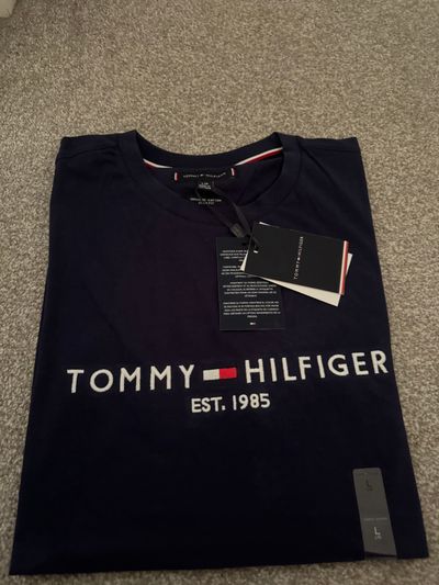 TOMMY HILFIGER T-SHIRT ORGANIC COTTON RRP £45