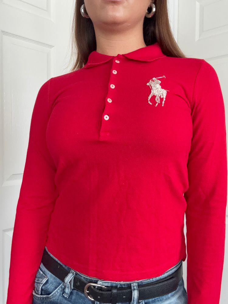 Ralph Lauren Longsleeve Polo (S) imagen 6