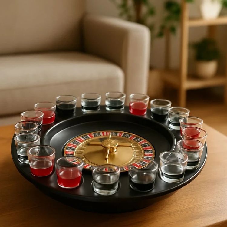 Roulette Drinking Game Set