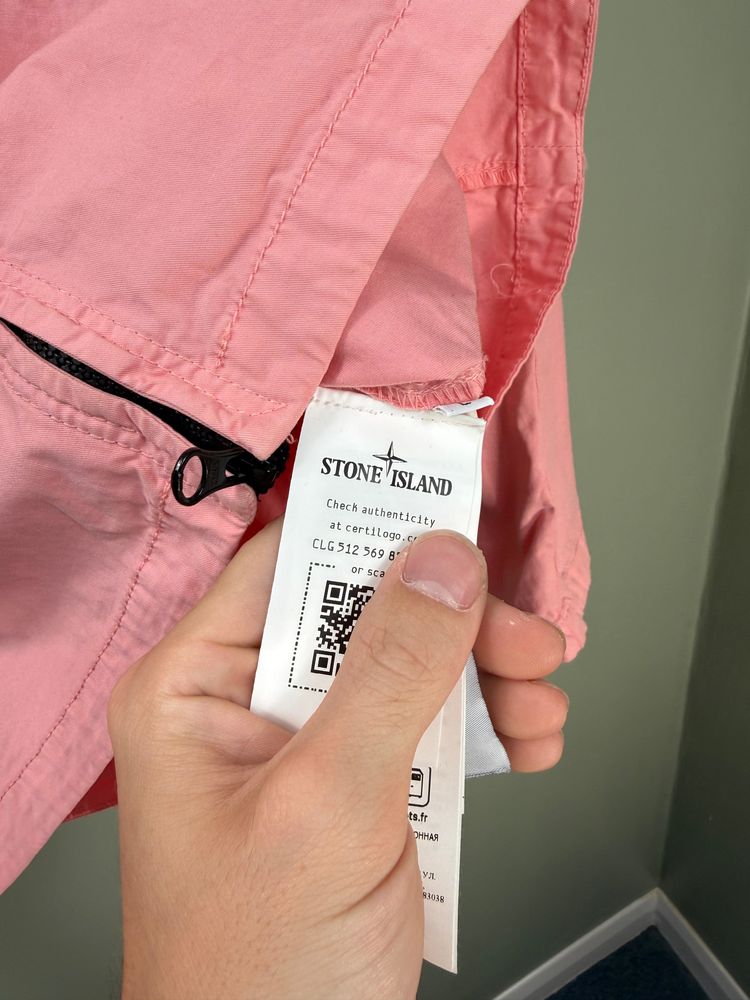 Stone Island Pink Overshirt image 5