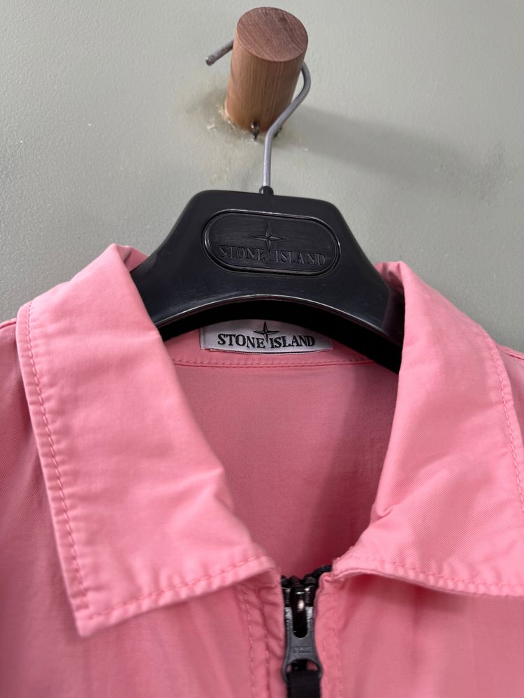 Stone Island Pink Overshirt image 2