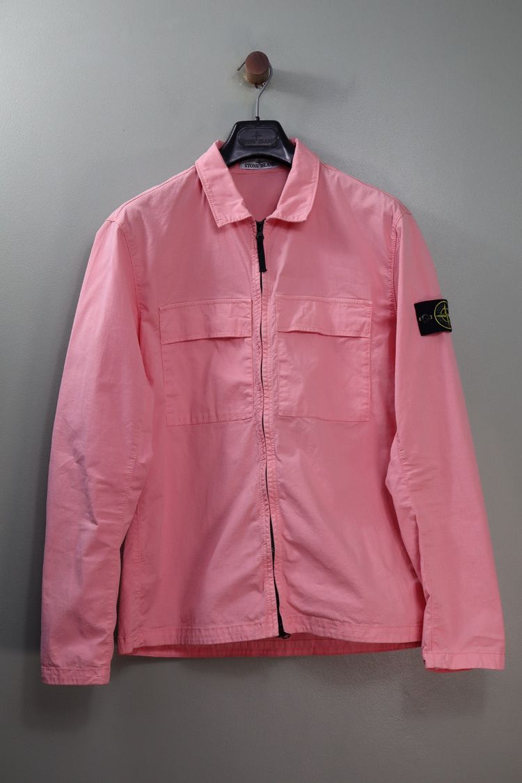 Stone Island Pink Overshirt image 3