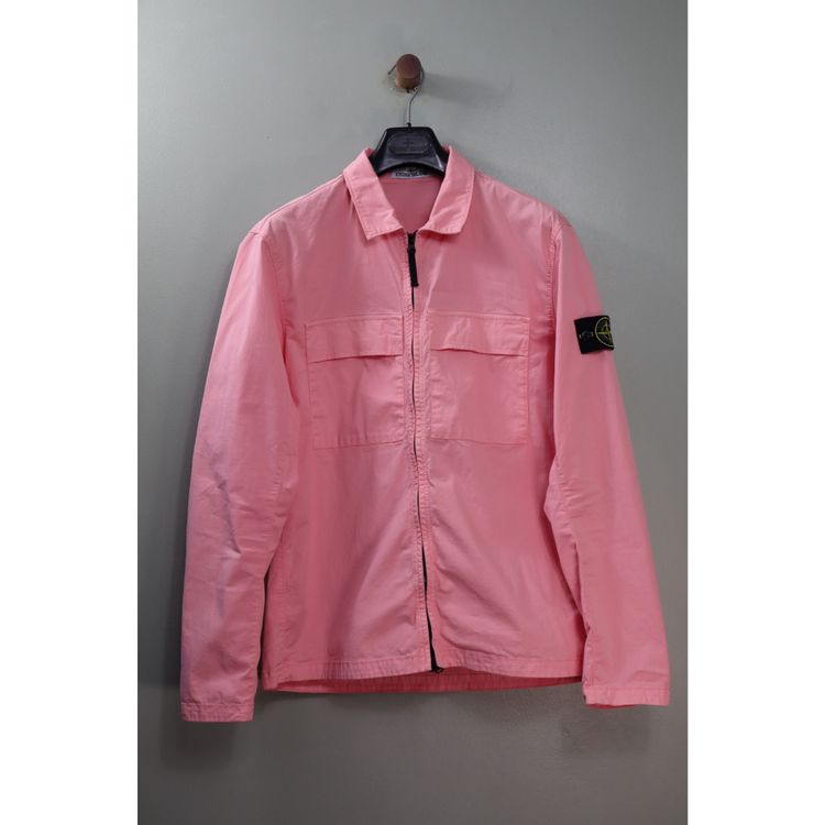 Stone Island Pink Overshirt image 1