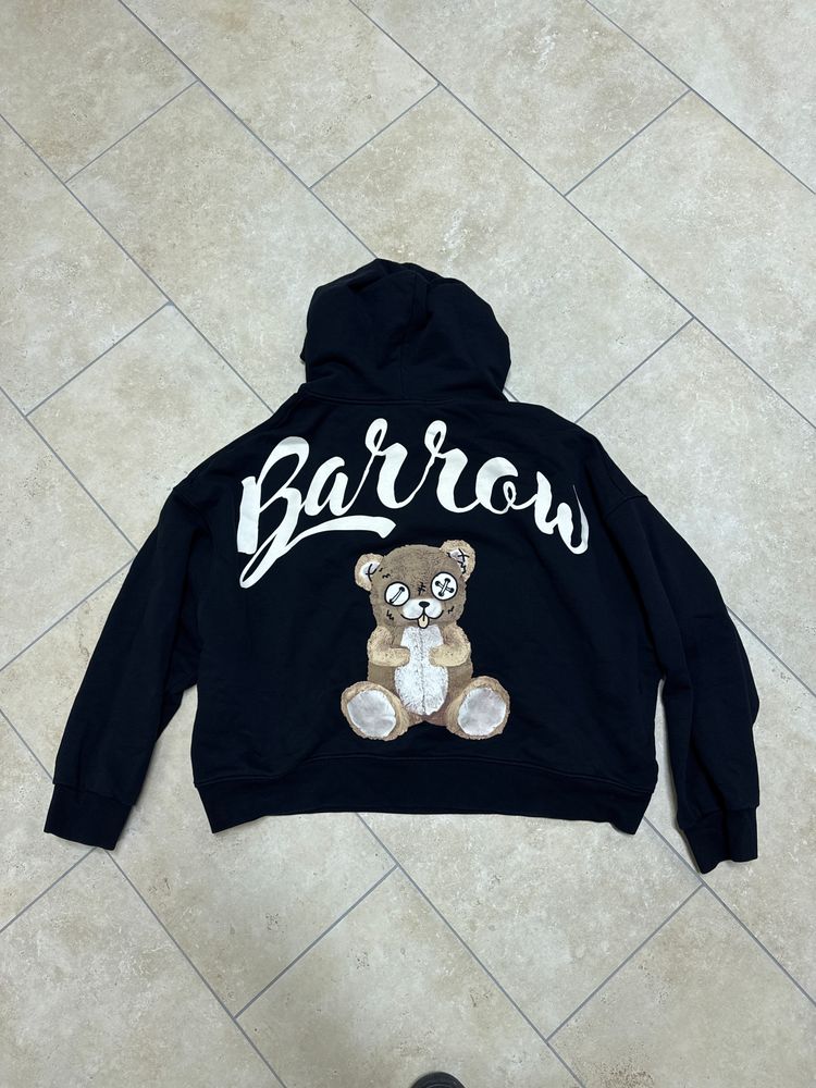 Barrow Black Hoodie With Teddy Bear Design obraz 1