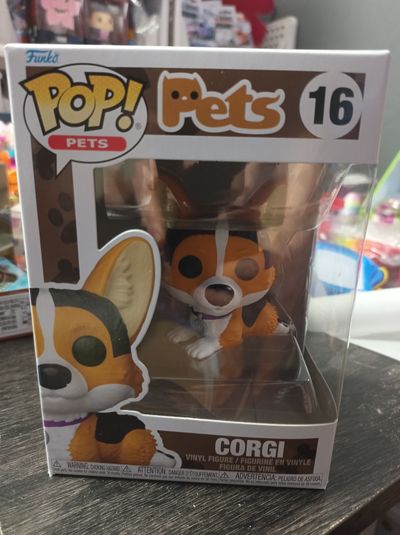 Funko Pop Pets Corgi Vinyl Figure
