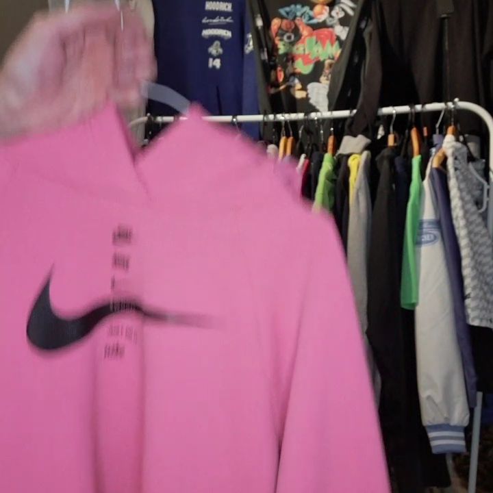 Nike swoosh pink product image