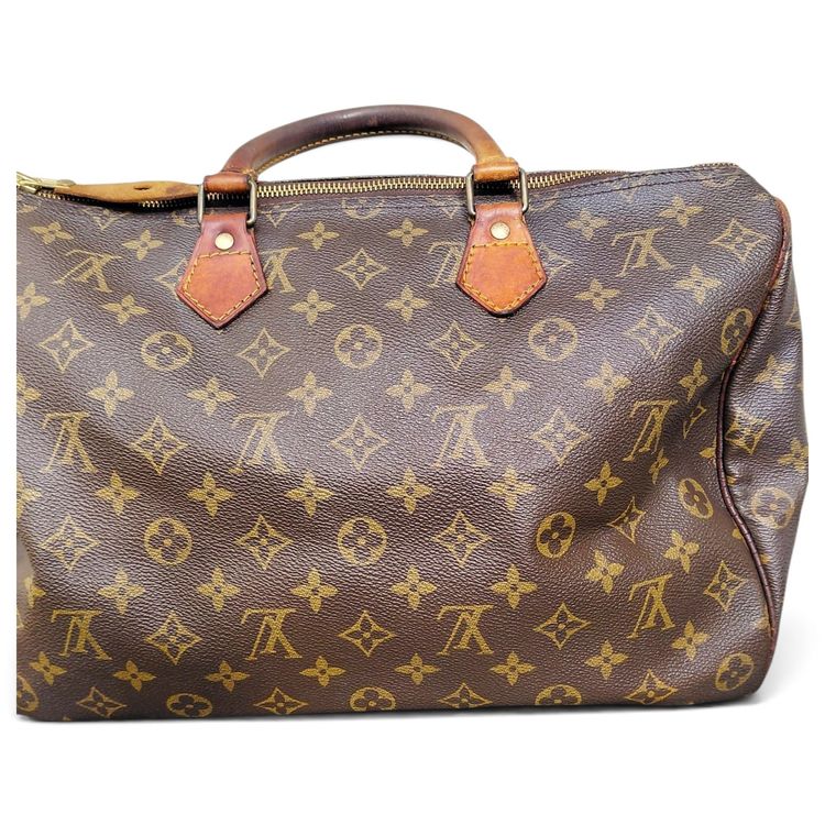 Louis Vuitton Speedy 35 Monogram Vintage 10 Handbag image 1