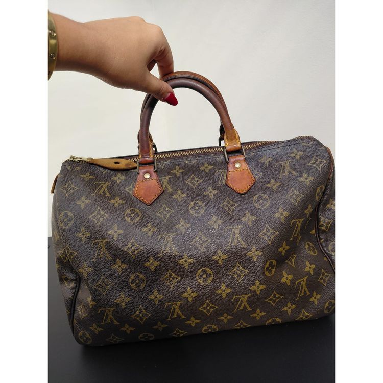 Immagine di Louis Vuitton Speedy 35 Monogram Vintage 10 Handbag 3