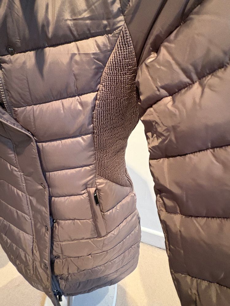 V by Very Long Padded Coat With Hood image 8