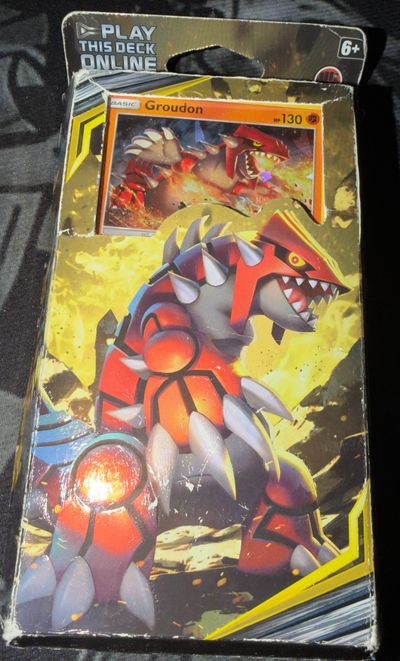 Sun & Moon Cosmic Eclipse Groudon Trading Card
