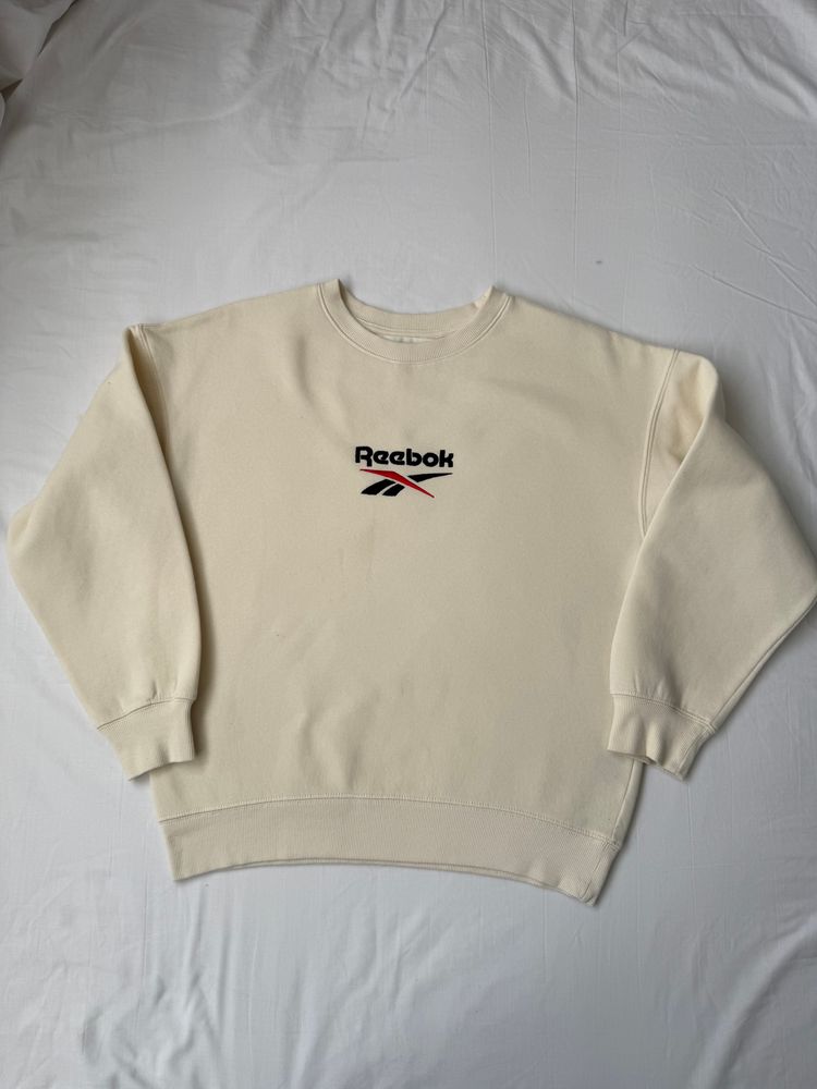 Reebok Cream Sweatshirt imagen 3