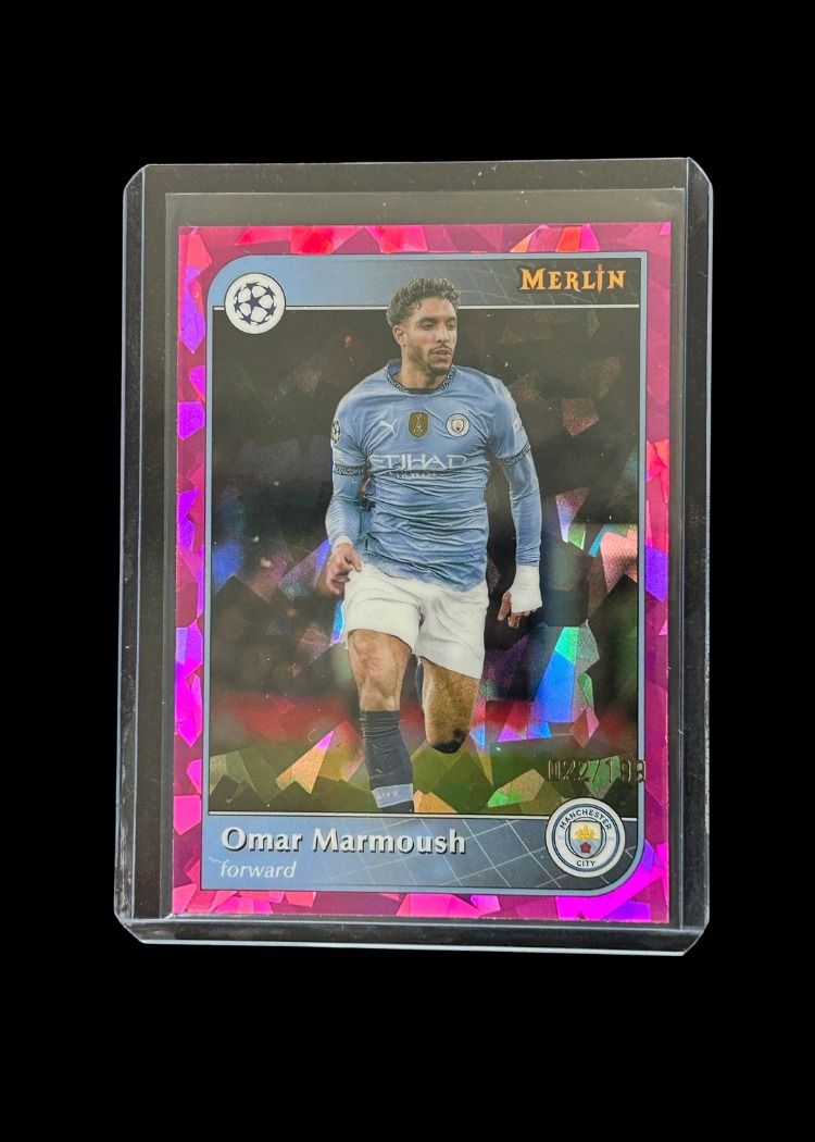 Omar Marmoush /199 Topps Merlin image 1