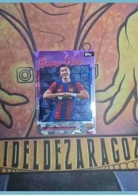 Topps FC Barcelona Team Set Lewandowski 43/250 obraz 2