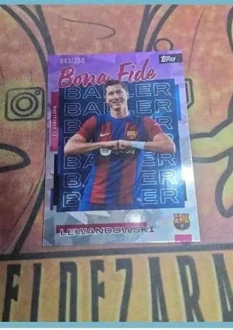 Topps FC Barcelona Team Set Lewandowski 43/250 obraz 1