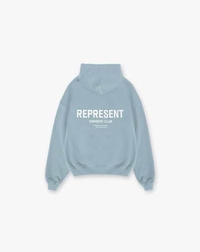 Represent Blue Hoodie