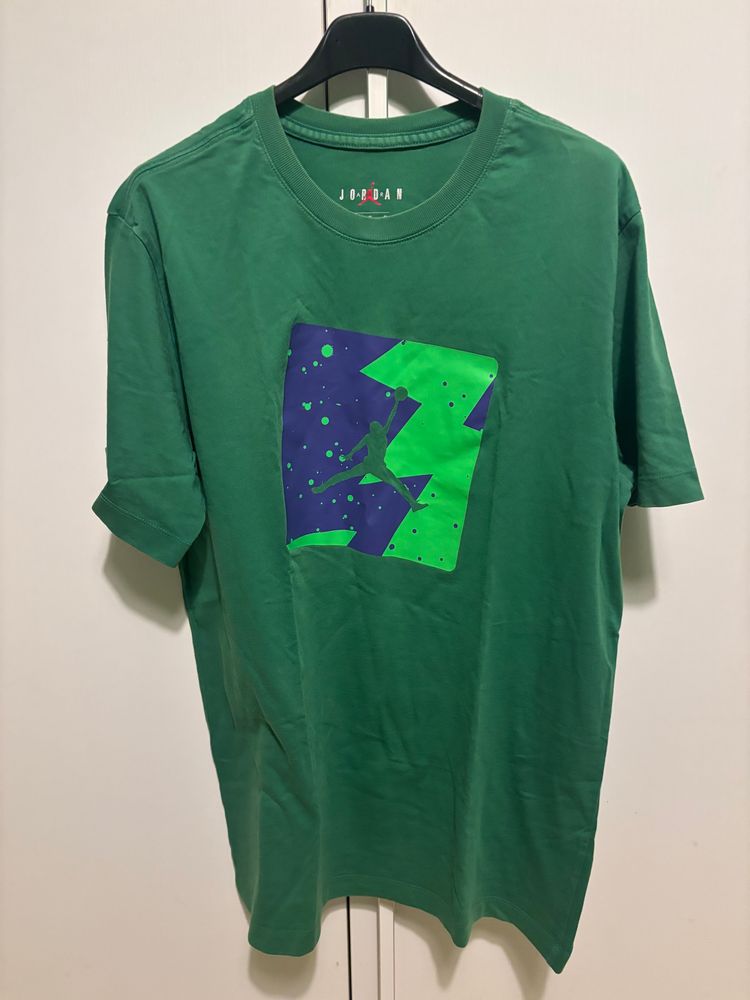 Jordan Jordan green graphic t-shirt product image