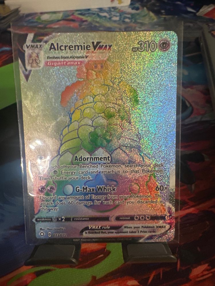 Pokémon Alcremie Vmax Pokémon Card product image