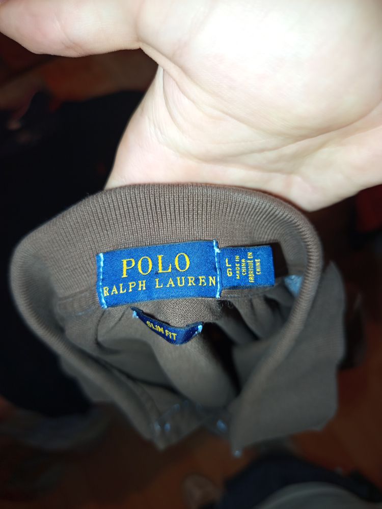 Polo Ralph Lauren Brown Polo Shirt obraz 3