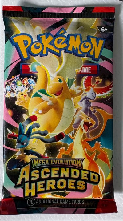 Pokémon Mega Evolution Ascended Heroes Trading Card Game Booster Pack