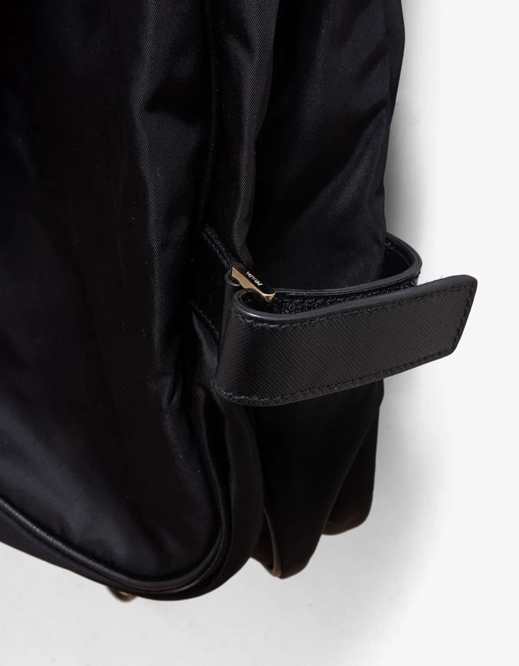 Prada Tessuto Nylon & Saffiano Leather Tri-Fold Garment Bag image 7