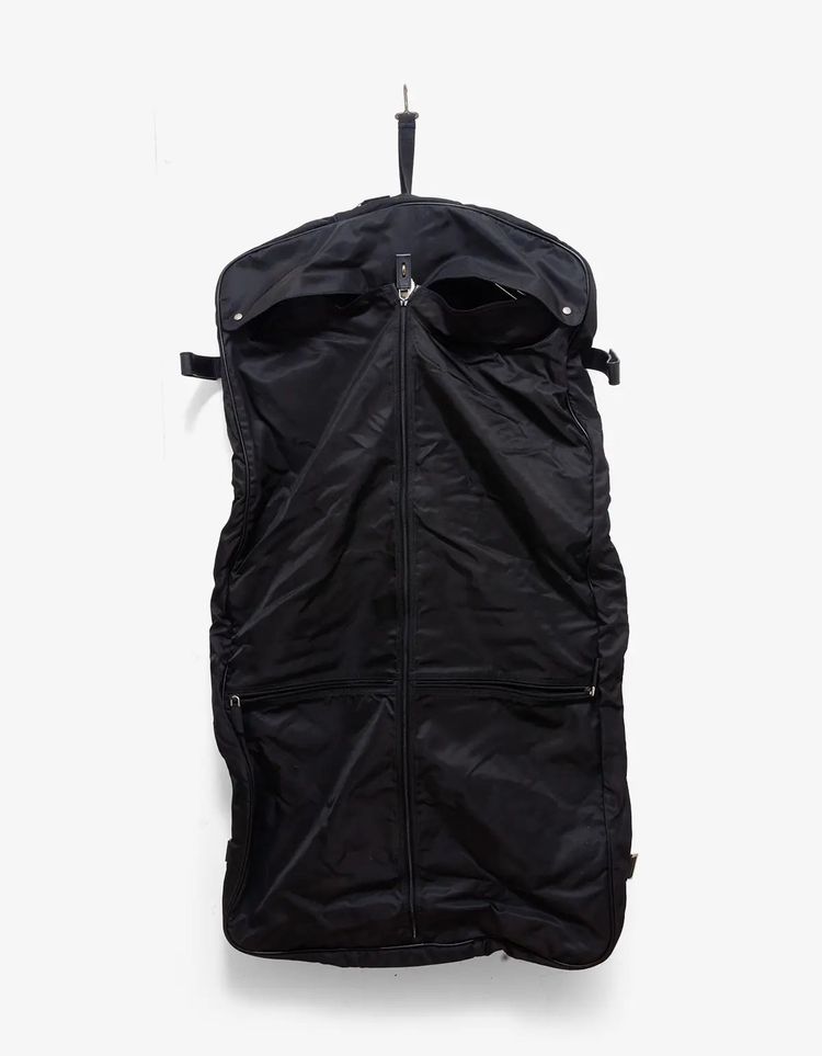 Prada Tessuto Nylon & Saffiano Leather Tri-Fold Garment Bag image 4