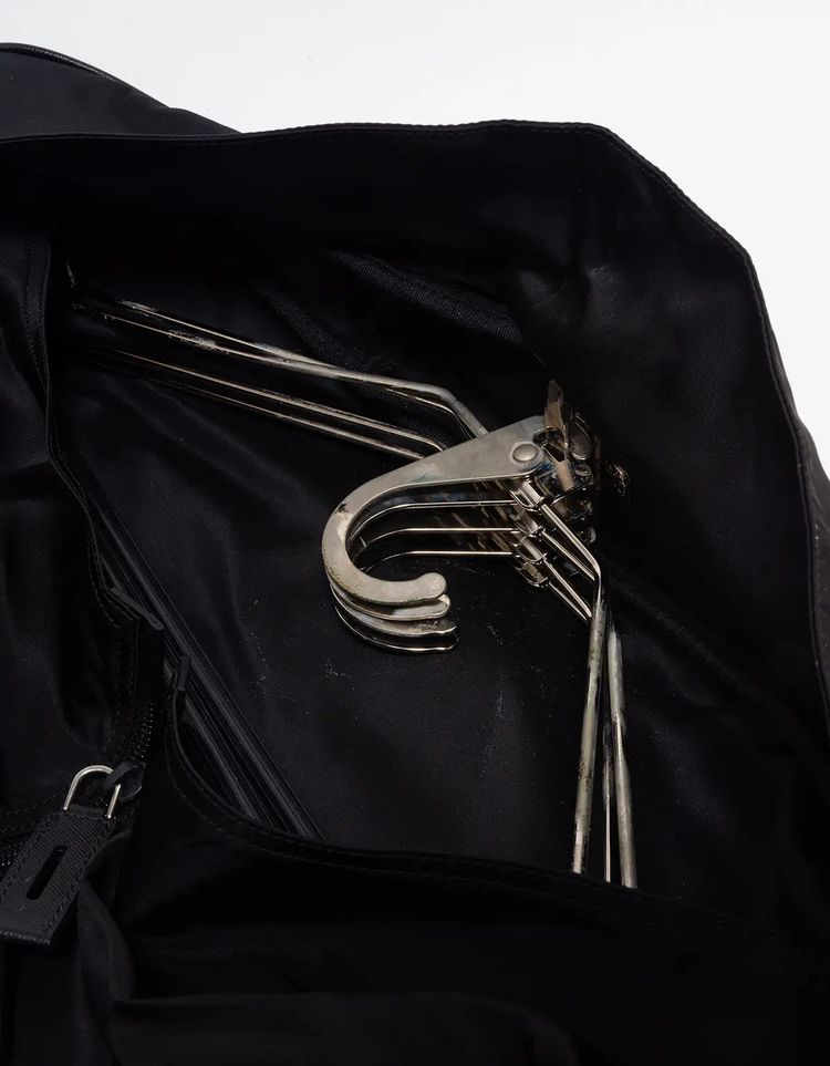 Prada Tessuto Nylon & Saffiano Leather Tri-Fold Garment Bag image 5