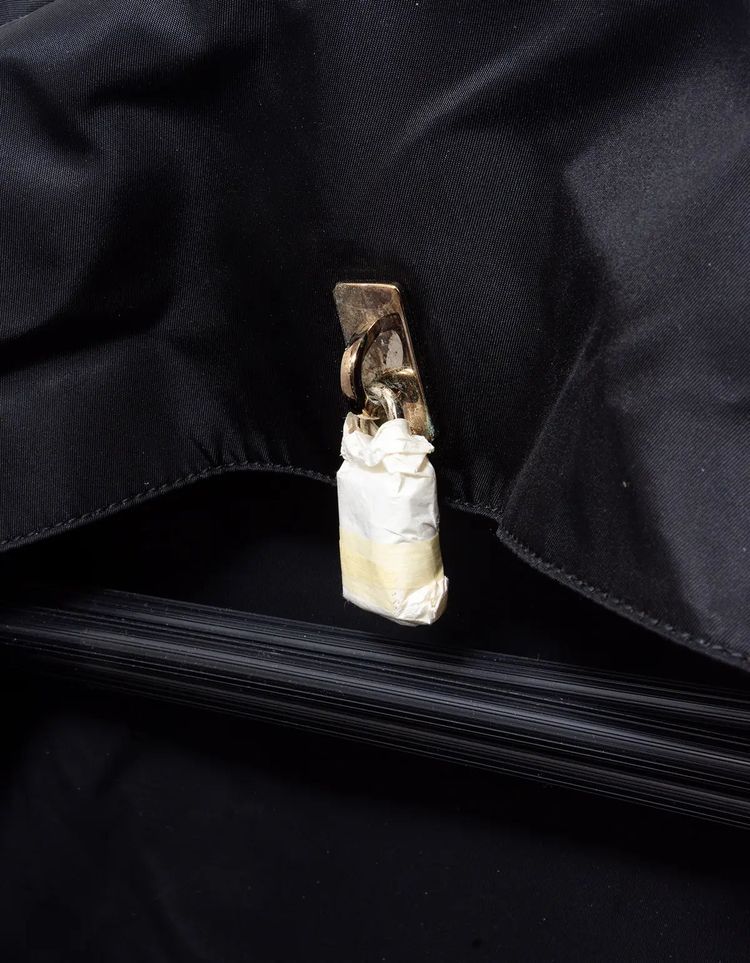 Prada Tessuto Nylon & Saffiano Leather Tri-Fold Garment Bag image 9