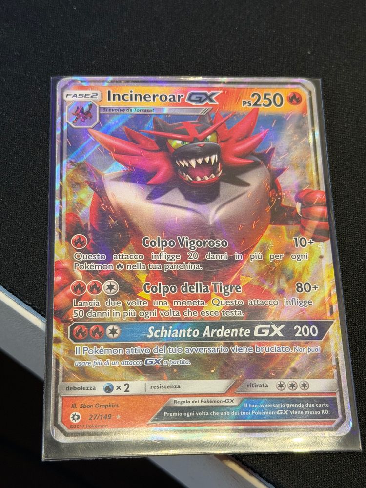 Pokémon Incineroar Gx Pokémon Card product image