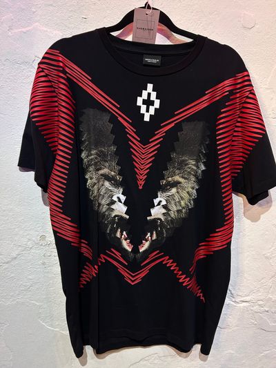 Marcelo Burlon Black Graphic T-Shirt