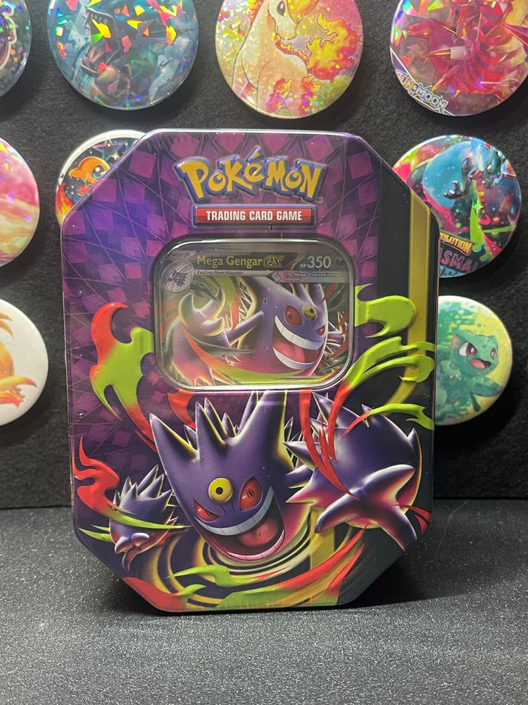 Mega Gengar EX Tin