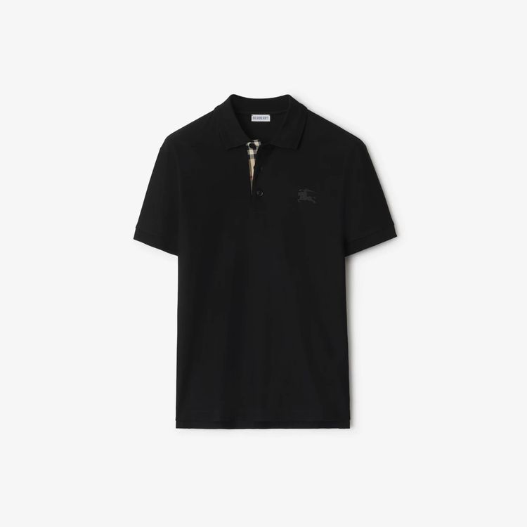 Burberry Black Polo Shirt