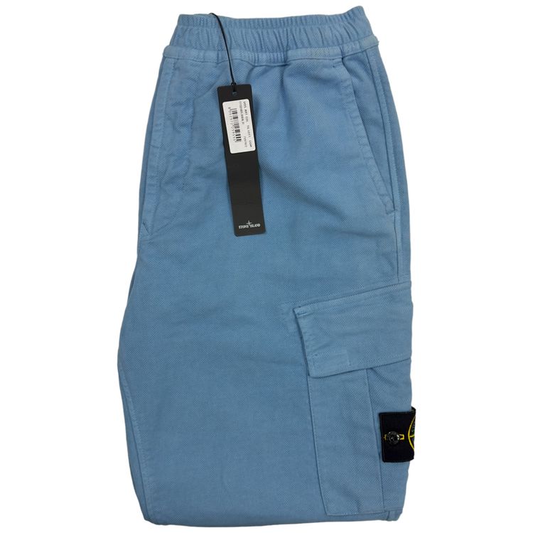 A/W 22 Stone Island Diagonal Weave Cargo Trousers image 1