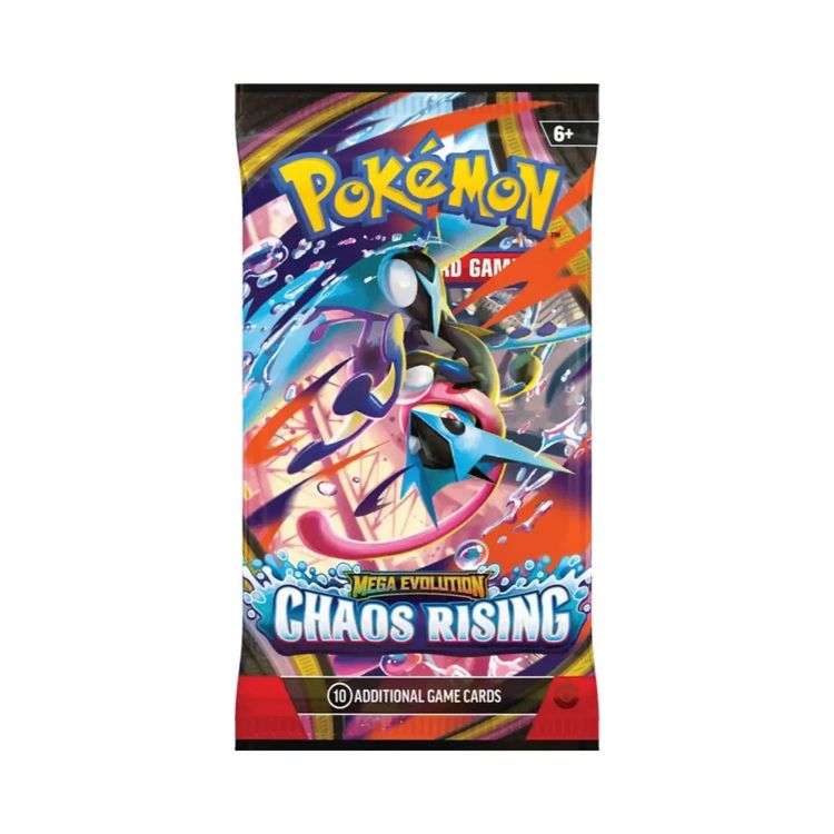 X1 Pokémon Chaos Rising Card Game Booster Pack