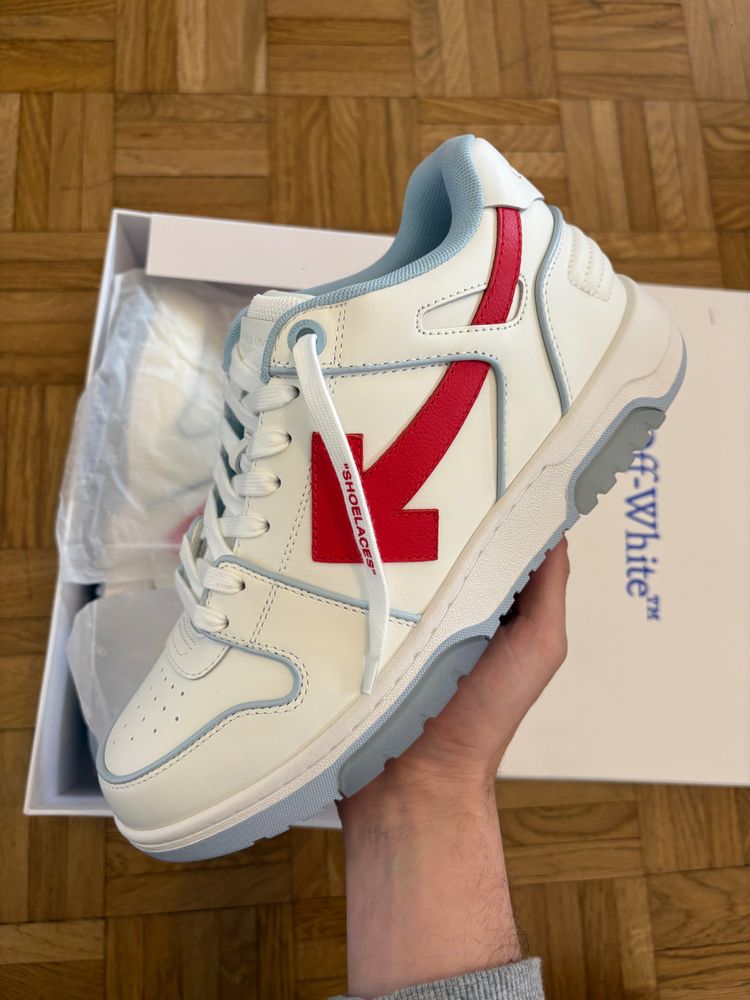 Off-White Off-White White Sneakers With Red Arrow Logo product image