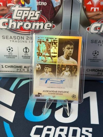 Aleksandar Pavlovic 1/1 Topps Simplicidad 25/26