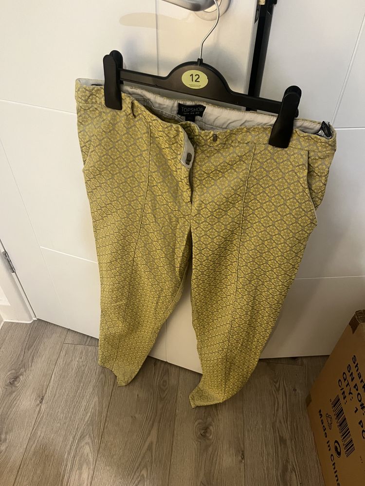 Topshop yellow Patterned Pants ( ref. 34 )  product image