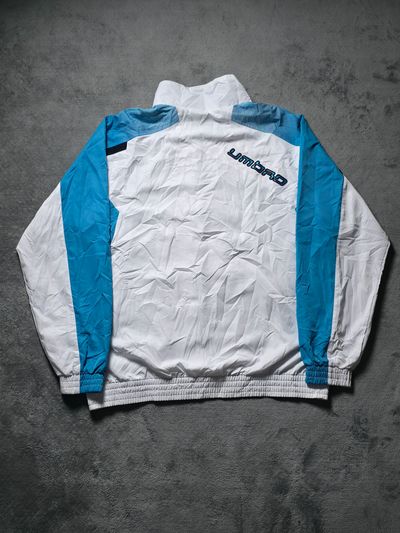 Umbro White And Blue Track Jacket