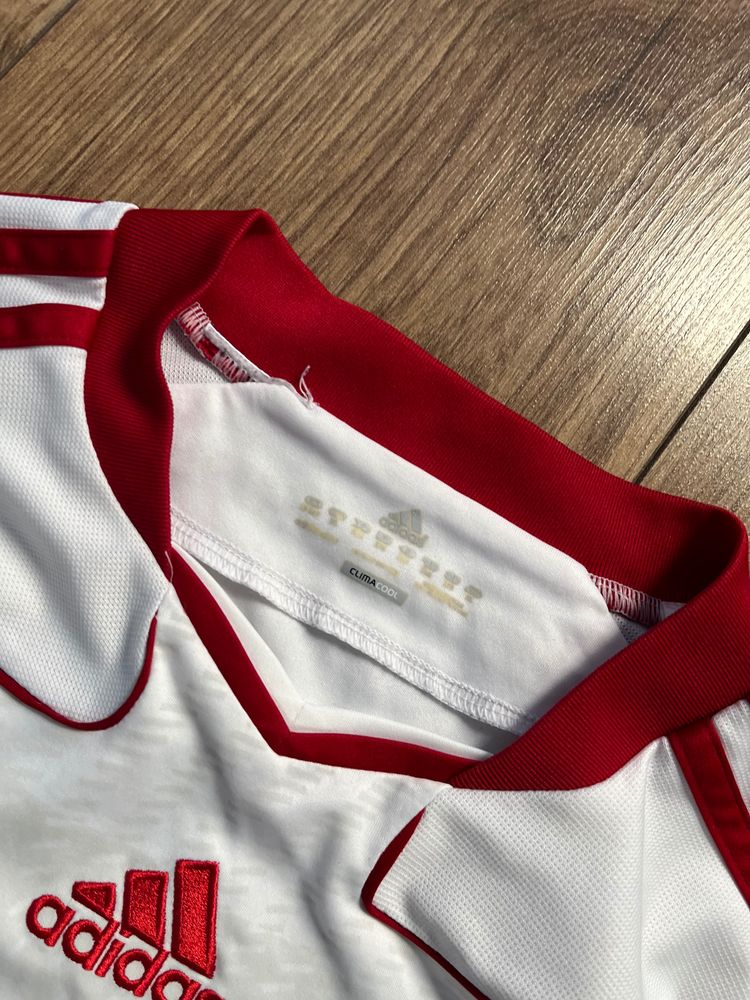 Adidas White And Red Sports Jersey 2
