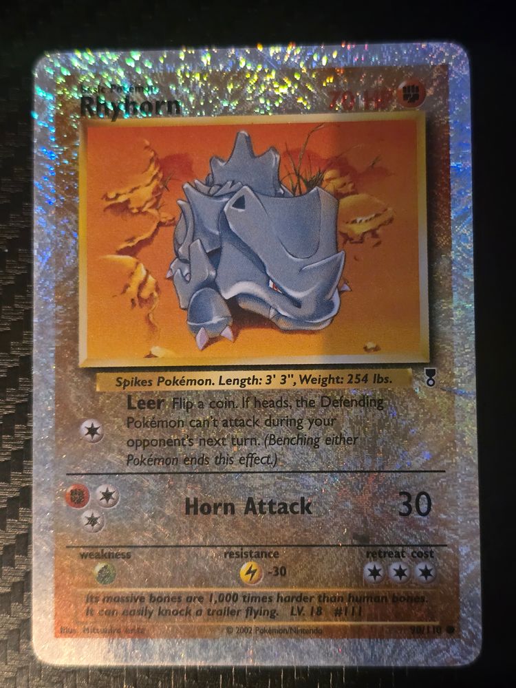 Pokémon Rhyhorn Pokémon Trading Card product image