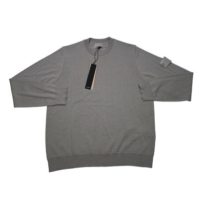 Stone Island Grey Ghost Piece Crewneck Jumpers