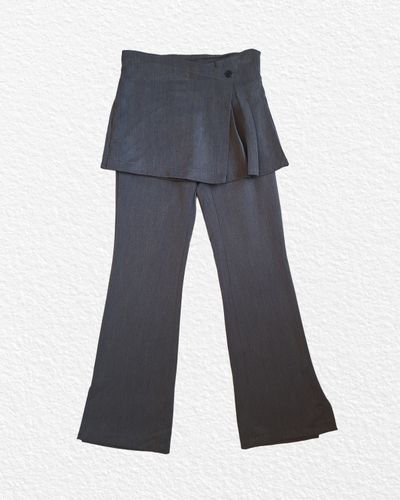 MADE IN ITALY Grey Skirt Pants